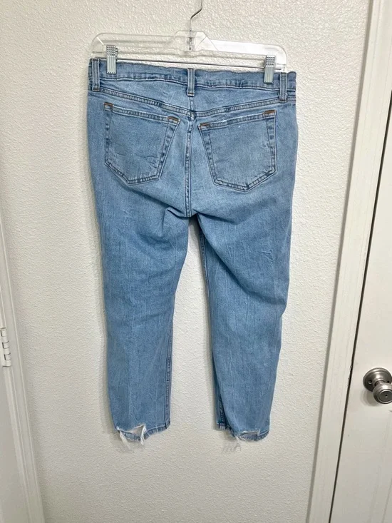 Abercrombie & Fitch Maternity The Ankle Straight Jean 26/2 Short - Picture 4 of 8